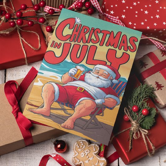 Santas Meer Serenity Postkarte