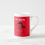 Santa's Milk Cup von RoseWrites Porzellantasse (Rechts)