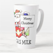 Santa's Milk Latte Tasse (Rechte Ecke)