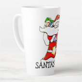 Santa's Milk Latte Tasse (Linke Ecke)