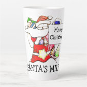 Santa's Milk Latte Tasse (Vorderseite)