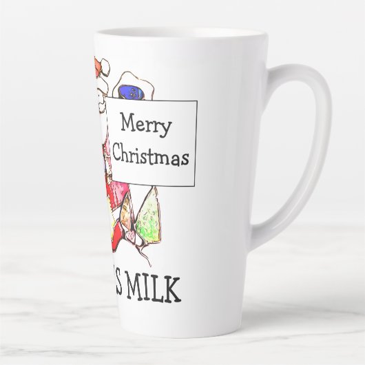 Santa's Milk Latte Tasse (Rechts)