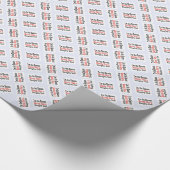 Santa's Naughty List! Geschenkpapier (Ecke)