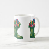 Santa's New Boots Kaffeetasse (VorderseiteRechts)