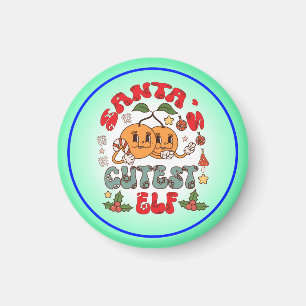 Santa's Niedlicher Elf Sublimation-80881 Magnet