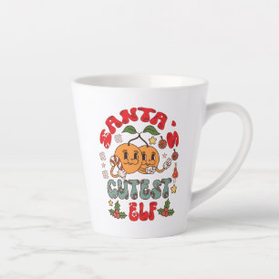Santa's Niedlicher Elf Sublimation-80881 Milchtasse