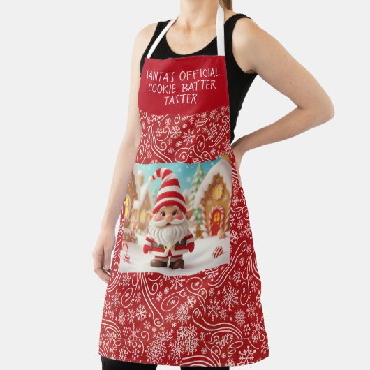 Santa's Official Cookie batter taster Schürze (InSitu)