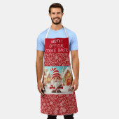 Santas offizieller Cookie-Bäcker Schürze (Getragen)