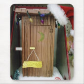"SANTA'S OUTHOUSE MOUSEPAD" MOUSEPAD (Vorne)