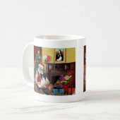 Santa's Papillon Kaffeetasse (Vorderseite Links)