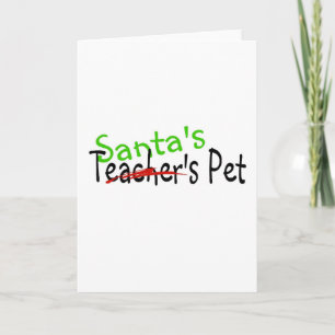 Santas Pet Feiertagskarte