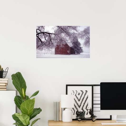 Santa's place poster (Heimbüro)