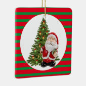 Santas/Platz auf zwei Seiten Keramikornament (Rechts)