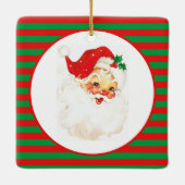 Santas/Platz auf zwei Seiten Keramikornament (Rückseite)