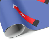 Santas Postbox Geschenkpapier (Rolleneckpunkt)