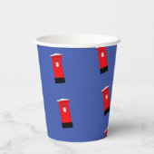 Santas Postbox Paper Cup Pappbecher (Rückseite)
