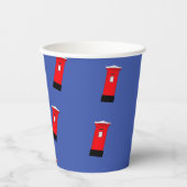 Santas Postbox Paper Cup Pappbecher (Vorderseite)