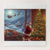 Santa's Quiet Visit: A Winter Wish Puzzle (Vertikal)