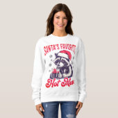 Santas Raccoon Sweatshirt (Vorne ganz)