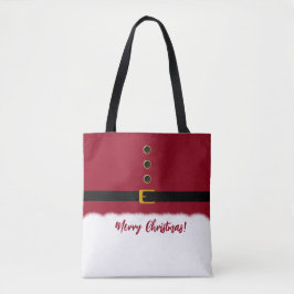 Santas Red Outfit - Weihnachtszeit- Tasche