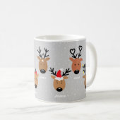 Santas Reindeer Tasse (VorderseiteRechts)