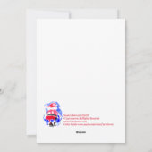 Santa's Retreat #121128 Feiertagskarte (Rückseite)