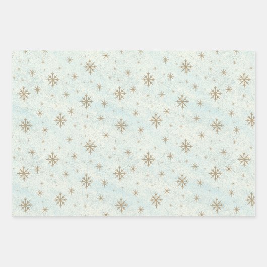 Santa's Retro Rotor Sleigh Geschenkpapier Set (Vorderseite 2)