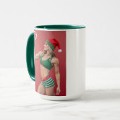 Santa's Riesenkandinsel Tasse (Vorderseite Links)