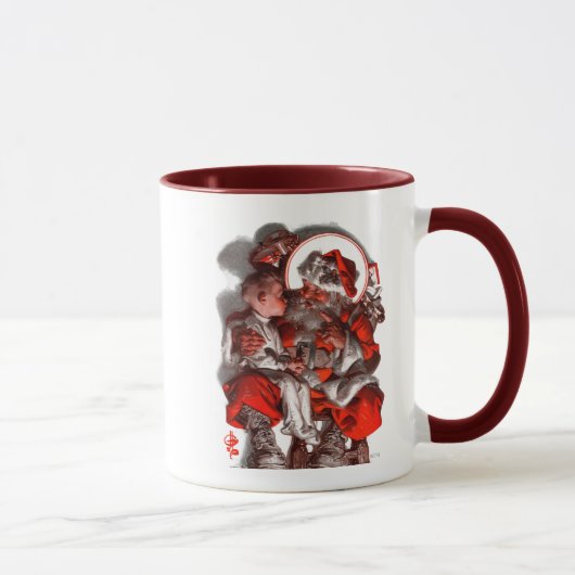 Santas Schoß Tasse (Rechts)