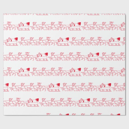 SANTAS SLAY Packpapier (Flach)