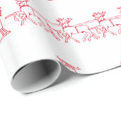 SANTAS SLAY Packpapier (Rolleneckpunkt)