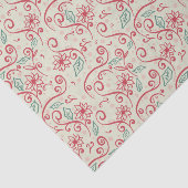 Santas Sleigh Cutout Blüh Seidenpapier (Ausschnitt)