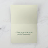 Santas Sleigh Cutout Feiertagskarte (Innenseite)