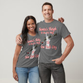 Santas Sleigh Is On Its Way To New York City Tee (Unisex)
