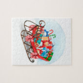 Santa's Sleigh Jigsaw Puzzle (Horizontal)