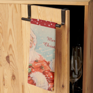 Santas Sleigh Ride Geschirrtuch