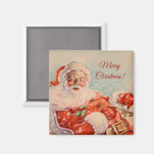 Santas Sleigh Ride Magnet (Vorderseite/Rückseite)