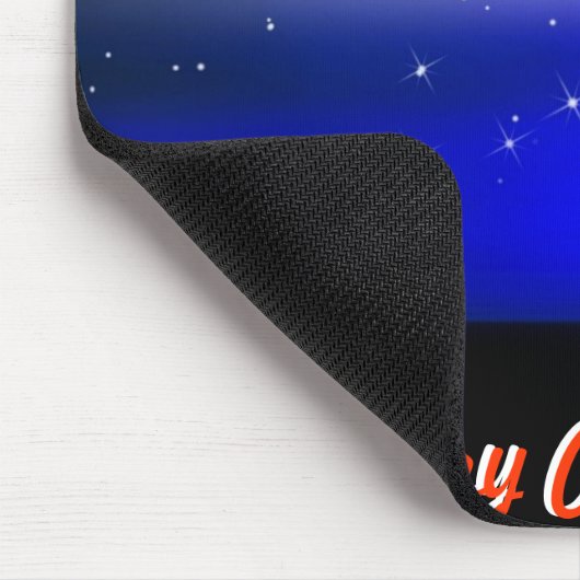 Santa's Sleigh Ride Mousepad (Ecke)