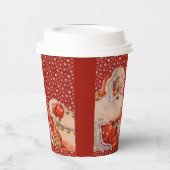 Santas Sleigh Ride Pappbecher (Links)