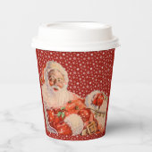 Santas Sleigh Ride Pappbecher (Vorderseite)