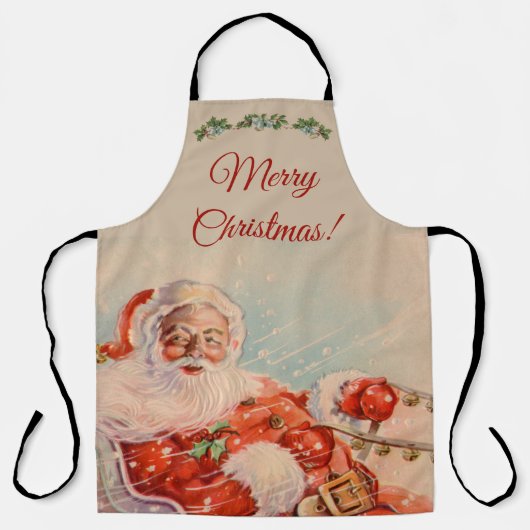 Santas Sleigh Ride Schürze (Vorderseite)