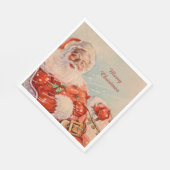 Santas Sleigh Ride Serviette (Ecke)