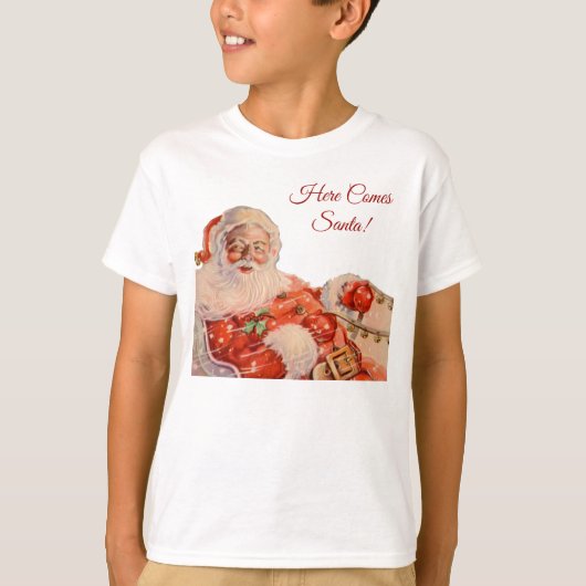 Santas Sleigh Ride T-Shirt (Vorderseite)