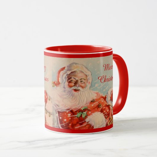 Santas Sleigh Ride Tasse (VorderseiteRechts)