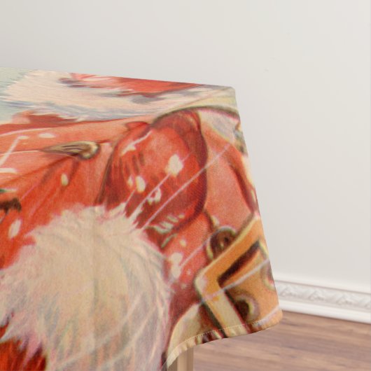 Santas Sleigh Ride Tischdecke (Beispiel)