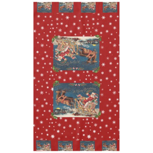 Santas Sleigh Ride Tischdecke (Vorderseite)