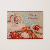Santas Sleigh Ride Vintage Puzzle (Horizontal)