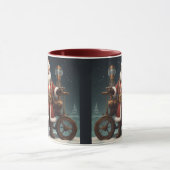 Santa's Steampunk Sleigh Tasse (Zentrum)