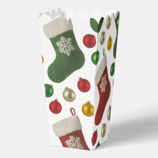 Santas Stocking Geschenkschachtel (Vorderseite)