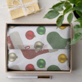 Santas Stocking Seidenpapier (Geschenk)